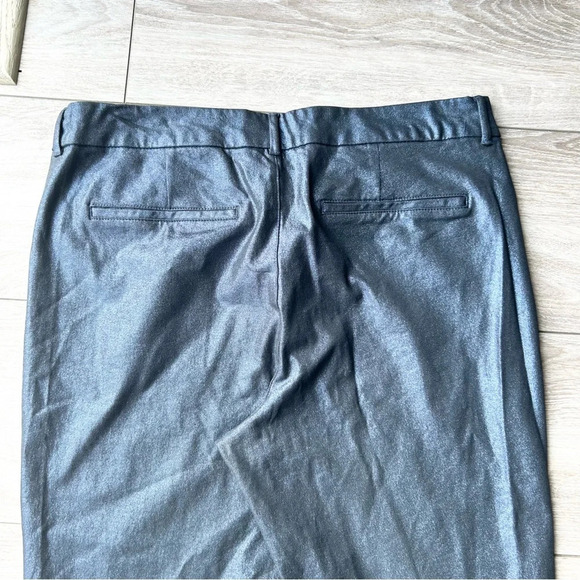 Old Navy Pixie Foil Navy Shimmer Ankle Pants - Picture 12 of 12